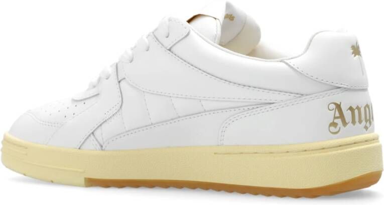 Palm Angels Sneakers met logo Wit Dames