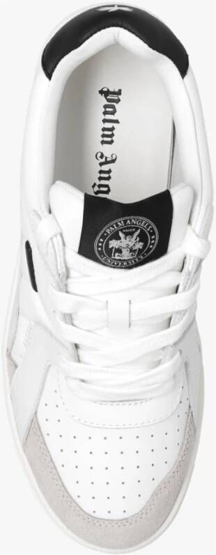 Palm Angels Sneakers met logo Wit Dames