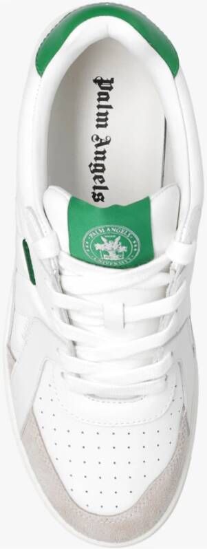 Palm Angels Sneakers met logo Wit Heren