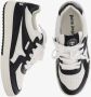 Palm Angels Leren Vetersneakers Color-Block Design Black Heren - Thumbnail 2