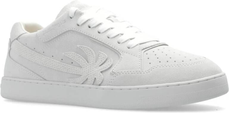 Palm Angels Sportschoenen met logo Gray Heren