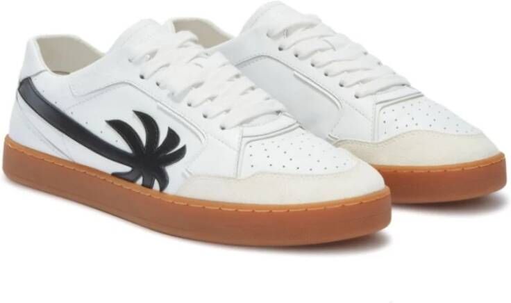 Palm Angels Tropische Sneakers White Heren