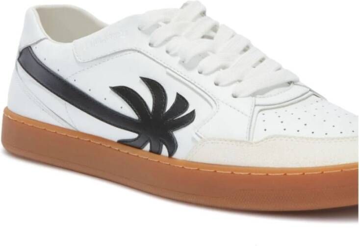 Palm Angels Tropische Sneakers White Heren