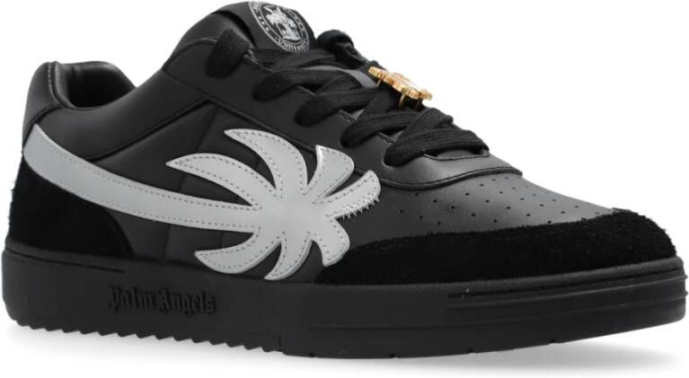 Palm Angels Universiteitssneakers Black Heren