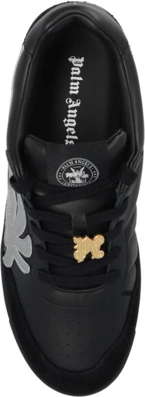 Palm Angels Universiteitssneakers Black Heren