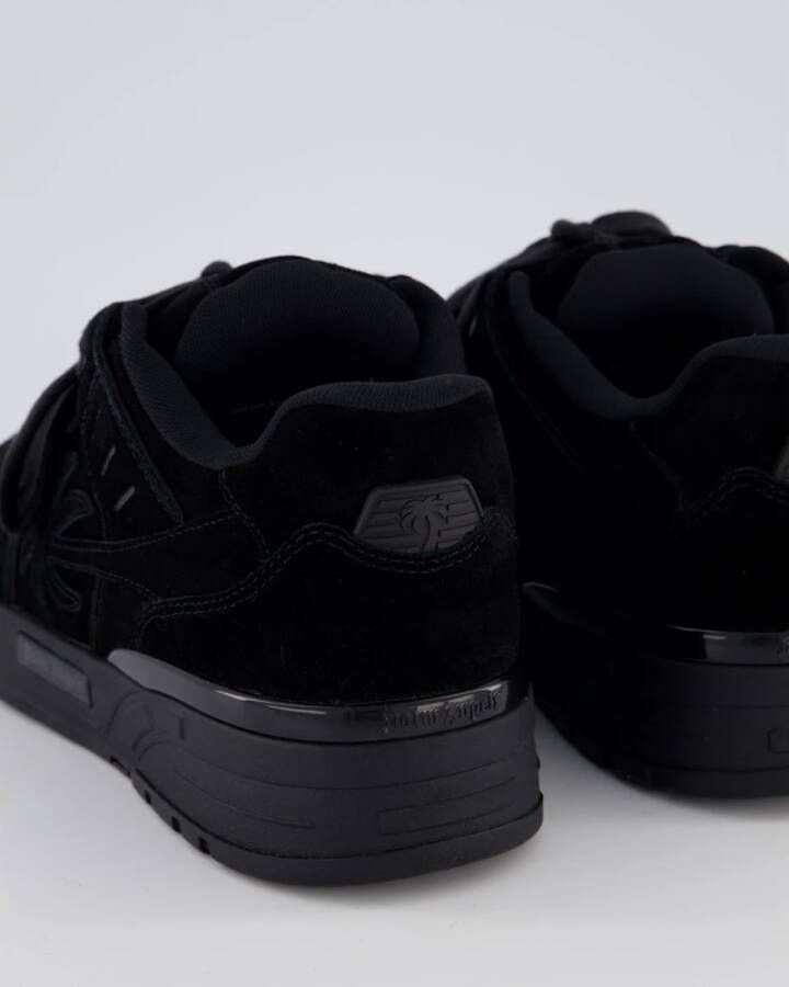 Palm Angels Venice Suede Sneakers in Zwart Black Heren