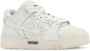 Palm Angels Witte Leren Sneakers Venice Stijl White Heren - Thumbnail 2