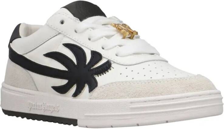 Palm Angels Witte Sneakers met Palm Trees White Dames