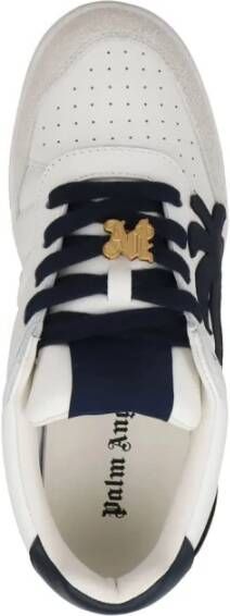 Palm Angels Witte Sneakers met Palm Trees White Dames