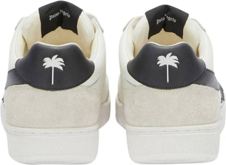 Palm Angels Witte Sneakers met Palm Trees White Heren