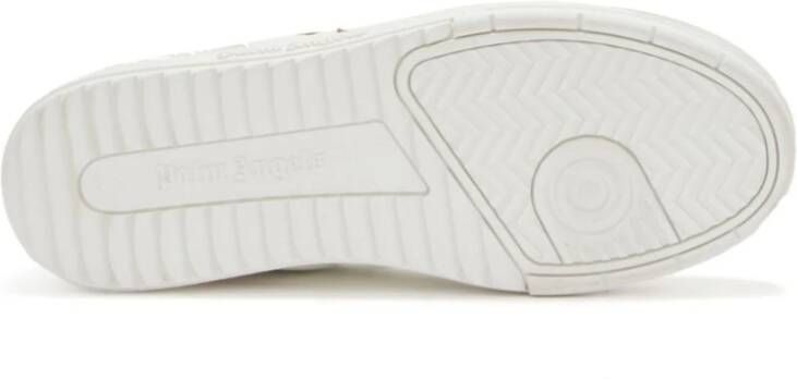 Palm Angels Witte sneakers met palmboom motief White Heren