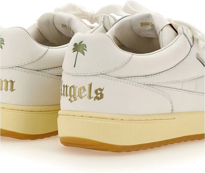 Palm Angels Witte Sneakers van Wit Heren