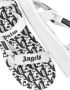 Palm Angels Witte stoffen sliders met logostraps White Dames - Thumbnail 6