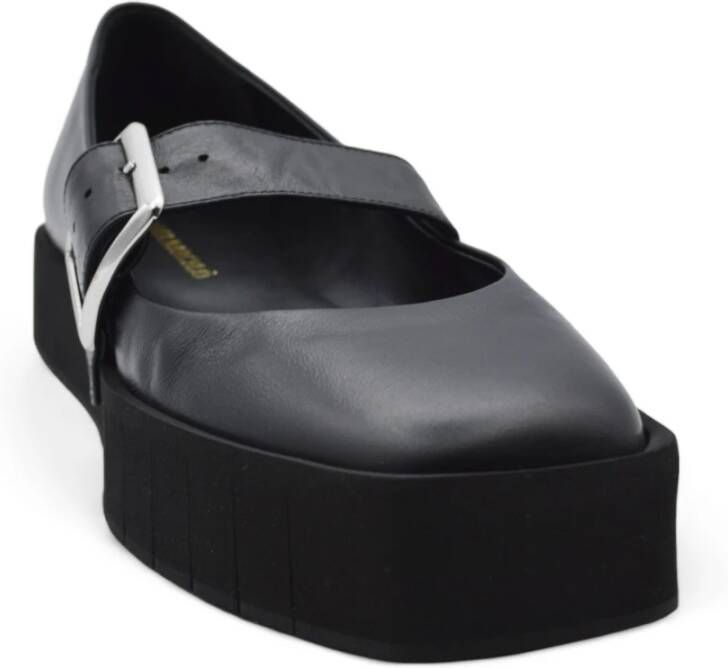 Paloma Barceló Ballerina Schoenen met 3-inch Hak Black Dames