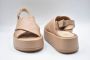 Paloma Barceló Bruine Veterschoenen Ss24 Beige Dames - Thumbnail 3