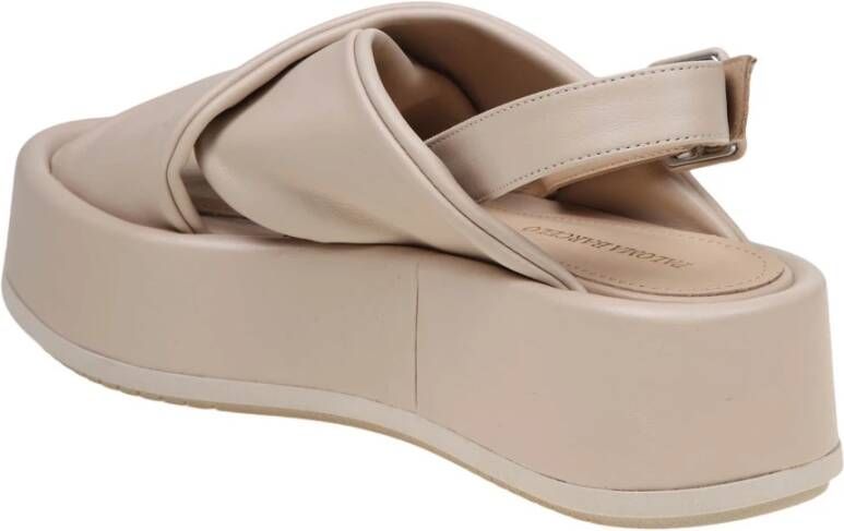 Paloma Barceló Flat Sandals Beige Dames