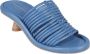 Paloma Barceló Heeled Mules Blue Dames - Thumbnail 2