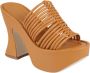 Paloma Barceló High Heel Sandals Orange Dames - Thumbnail 2