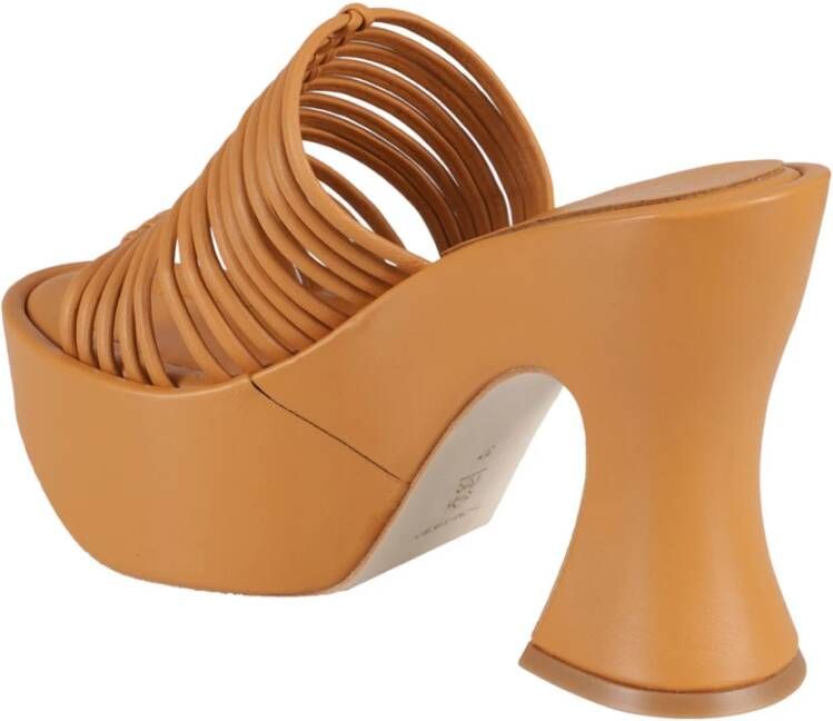 Paloma Barceló High Heel Sandals Orange Dames