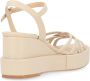 Paloma Barceló Ivory Nappa Sleehak Sandaal Beige Dames - Thumbnail 5