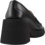 Paloma Barceló Leren Mocassin Loafers Black Dames - Thumbnail 3