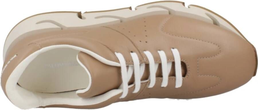 Paloma Barceló Leren Phoebe Sneakers Brown Dames