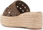 Paloma Barceló Sana Platform Espadrilles Brown Dames - Thumbnail 3