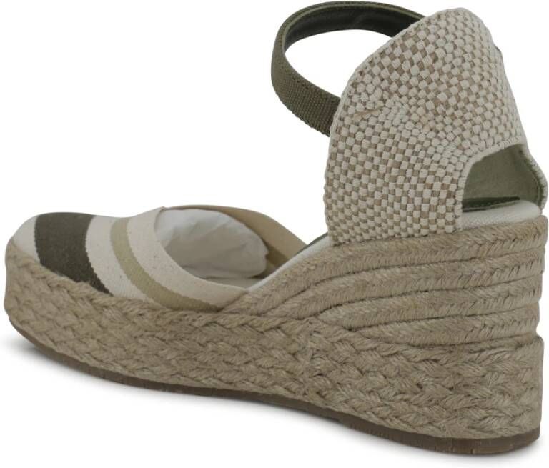 Paloma Barceló Sicily Espadrilles met hoge sleehak Brown Dames