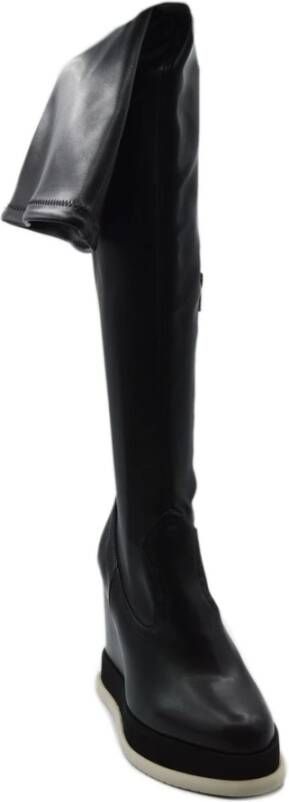 Paloma Barceló Stretch EVA Laarzen 11cm Hak Black Dames