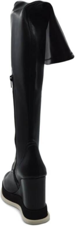 Paloma Barceló Stretch EVA Laarzen 11cm Hak Black Dames