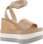 Paloma Barceló Wedges Beige Dames - Thumbnail 6