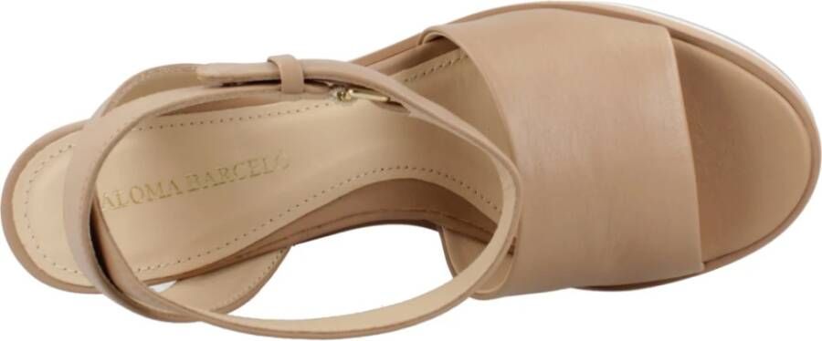 Paloma Barceló Wedges Beige Dames