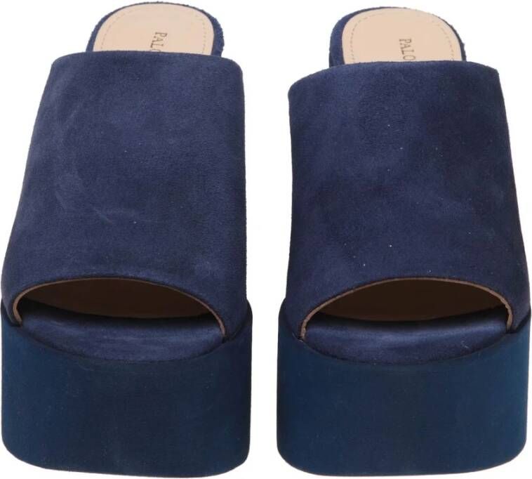 Paloma Barceló Wedges Blue Dames