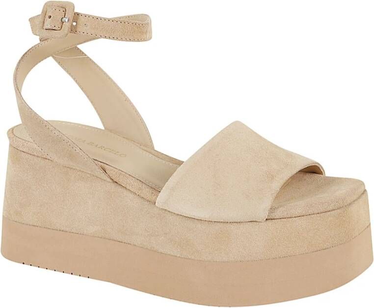 Paloma Barceló Wedges Brown Dames