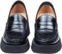 Paloma Barceló Zwarte Lakleren Loafer Mocassin Black Dames - Thumbnail 2