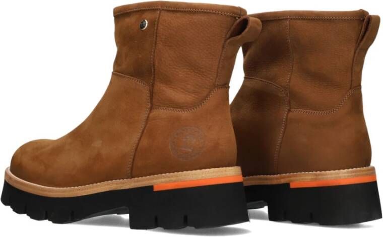 Panama Jack Bruine Nubuck Enkellaarzen Laia B1 Brown Dames