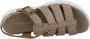 Panama Jack Stijlvolle Platte Sandalen Beige Dames - Thumbnail 7