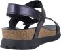 Panama Jack Glanzende Platte Sandalen Blue Dames - Thumbnail 3