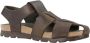 Panama Jack Platte Sandalen met Bandjes Brown Heren - Thumbnail 5