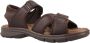 Panama Jack Platte sandalen met plakband Brown Heren - Thumbnail 6