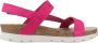 Panama Jack Platte Sandalen met Plakstrip Pink Dames - Thumbnail 10