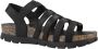 Panama Jack Stijlvolle platte sandalen voor vrouwen Black Dames - Thumbnail 5