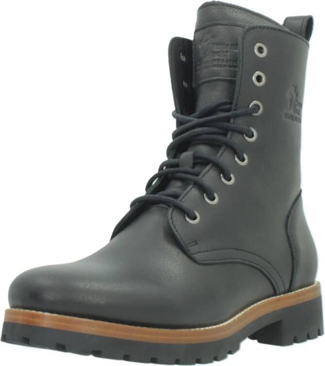 Panama Jack Stijlvolle Veterschoenen Black Dames