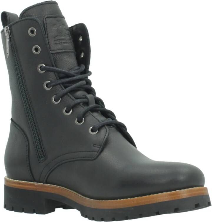 Panama Jack Stijlvolle Veterschoenen Black Dames