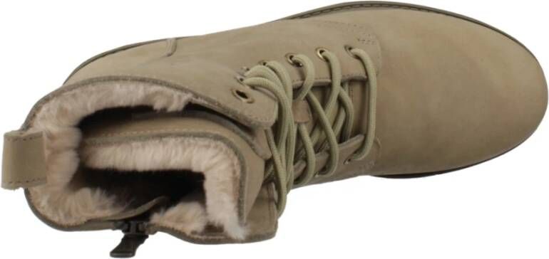 Panama Jack Stijlvolle Veterschoenen Green Dames