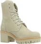 Panama Jack Stijlvolle Veterschoenen met Hakken Beige Dames - Thumbnail 14