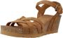 Panama Jack Vera Sandalen Met Sleehak Dames Bruin - Thumbnail 9