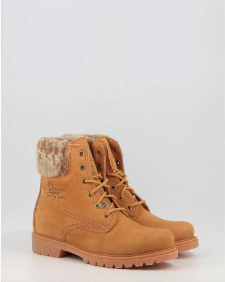 Panama Jack Winter Boots Geel Dames