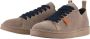 Panchic Beige Suède Veterschoenen Sneakers Aw24 Brown Heren - Thumbnail 2