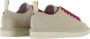 Panchic Veterschoenen in Mist Suede met Brede Fuchsia Veters Gray Dames - Thumbnail 6